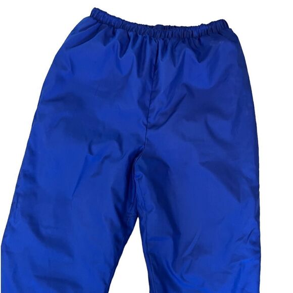 Purple Elastic Waist and Bottom Nylon Warm Ski Snow Pant 10 - Picture 4 of 10